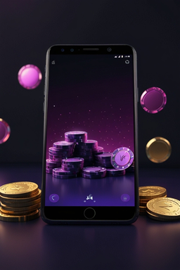 Smartphone con app Posido Casino
